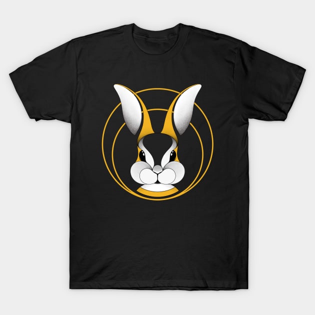 Yellow Rabbit 2 T-Shirt by Clavdia Valeri